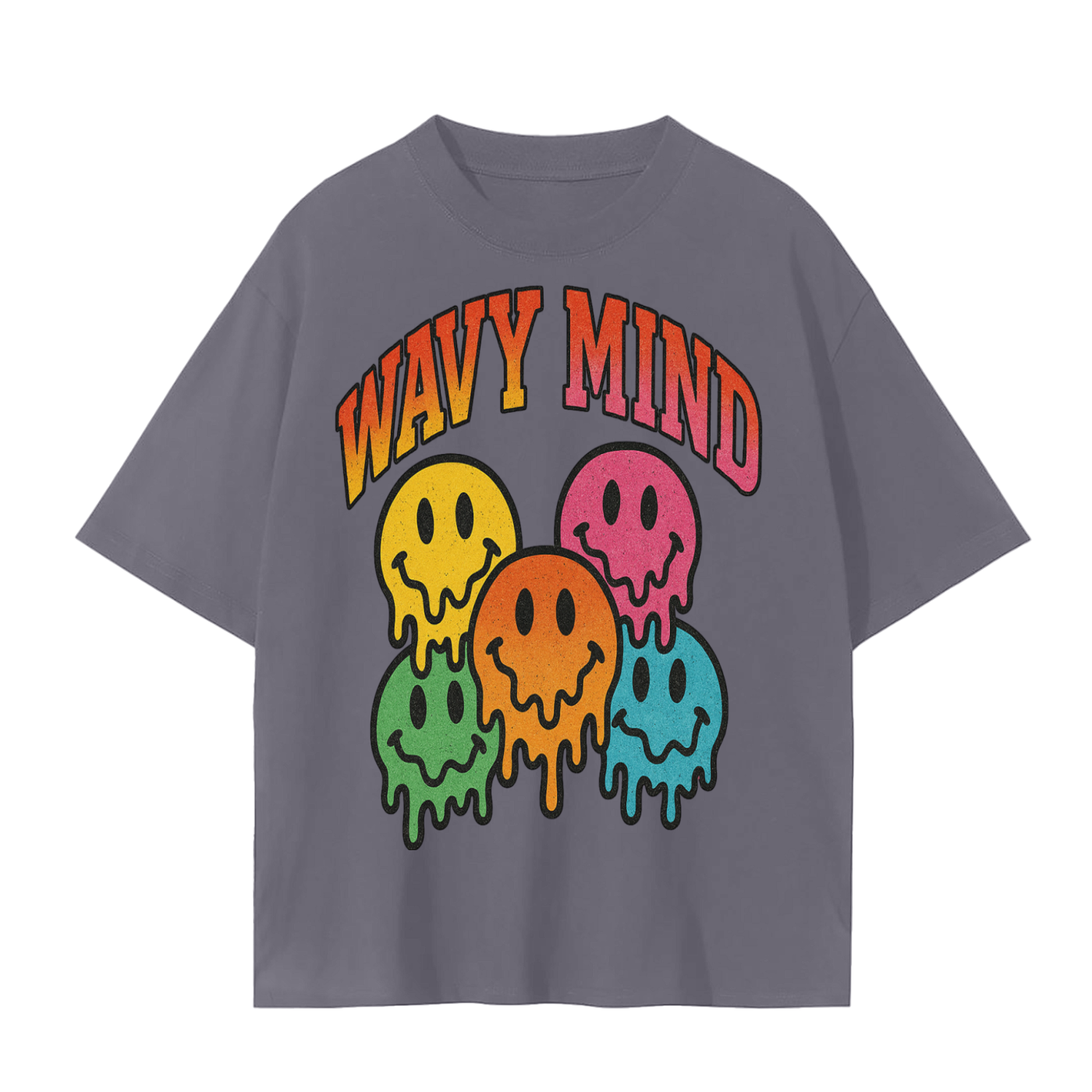 Trippy Wavy Mind  Seamless T-Shirt