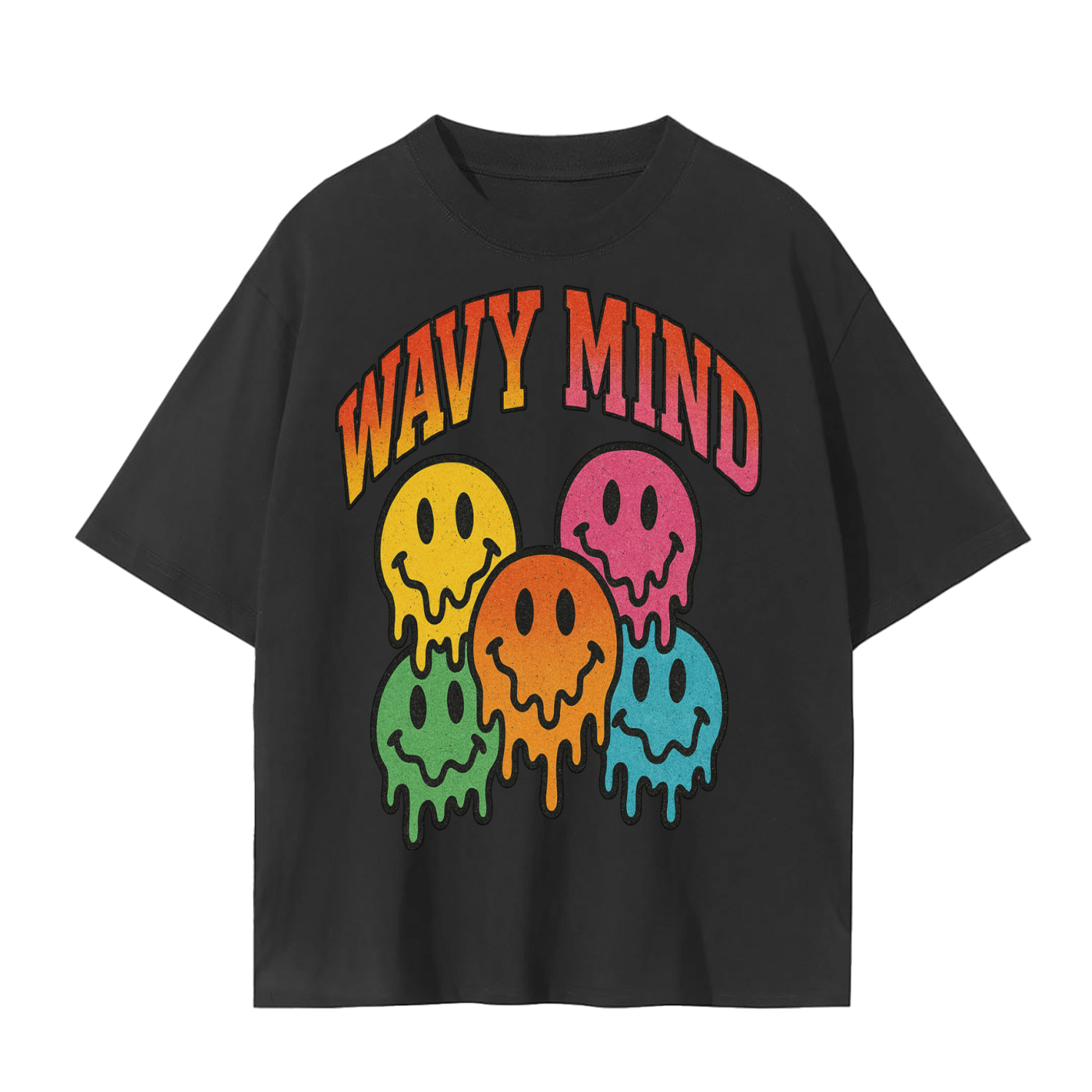 Trippy Wavy Mind  Seamless T-Shirt