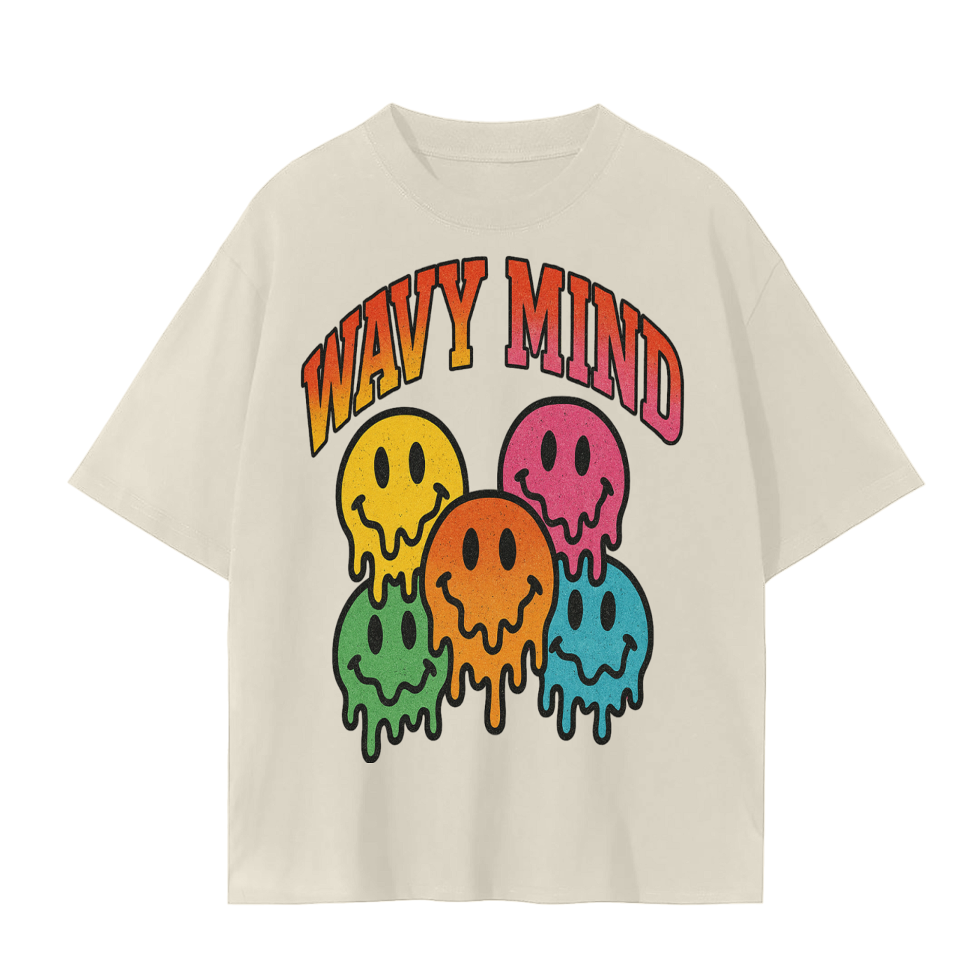 Trippy Wavy Mind  Seamless T-Shirt