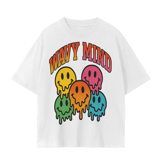 Trippy Wavy Mind  Seamless T-Shirt