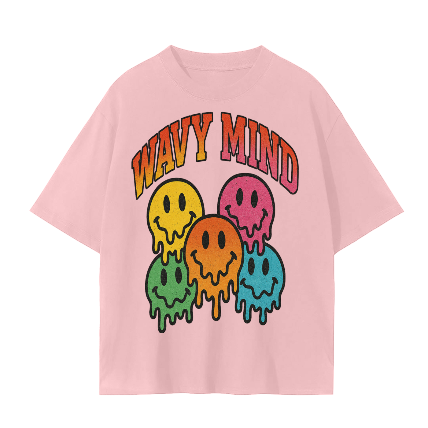 Trippy Wavy Mind  Seamless T-Shirt