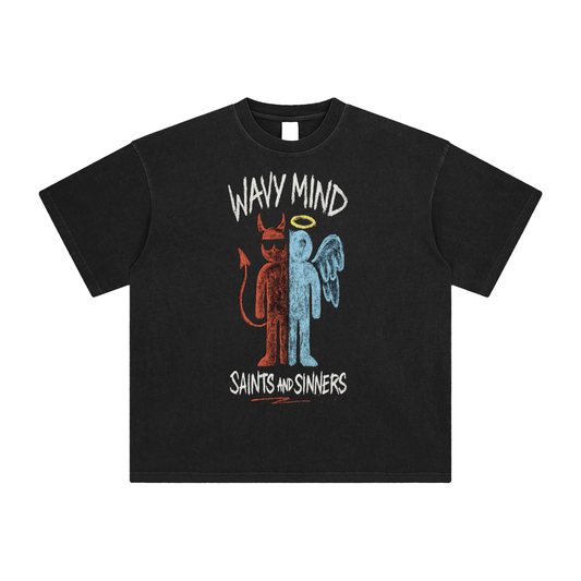 Saints & Sinners Enzyme Washed T-Shirt